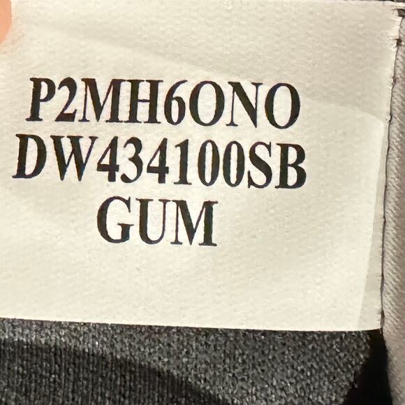DKNY NWT Sequin Mesh Overlay Crewneck Top Gunmetal Grey Small Dolman Sleeves - Picture 12 of 16